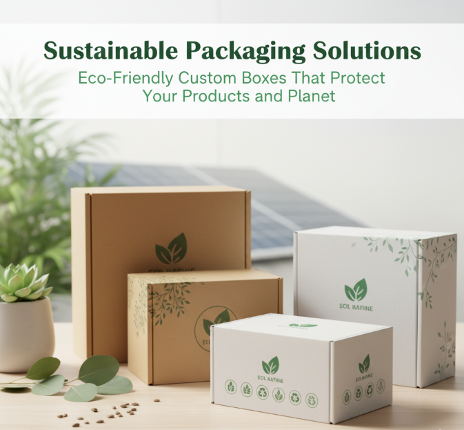 Sustainable Packaging Solutions: Eco-Friendly Custom Boxes That Protect Your Products and Planet