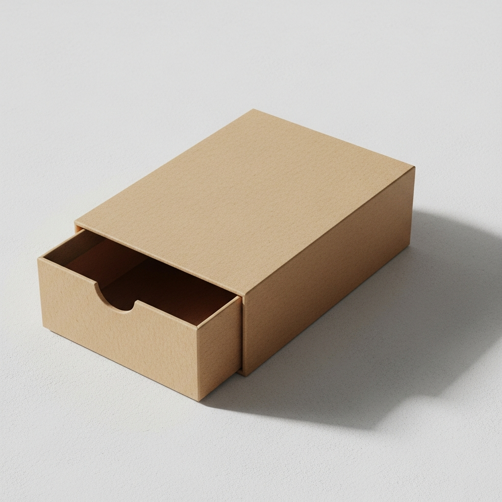 Kraft Rigid Drawer Box